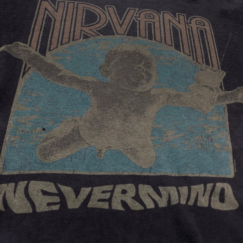 【中古品】【メンズ】 ANVIL アンビル 2011 NIRVANA NEVERMIND TEE 2011年 ニルヴァーナ ネヴァーマインド Tシャツ 半袖 トップス 145-260909-sa-01-teih サイズ：L カラー：ネイビー 万代Net店