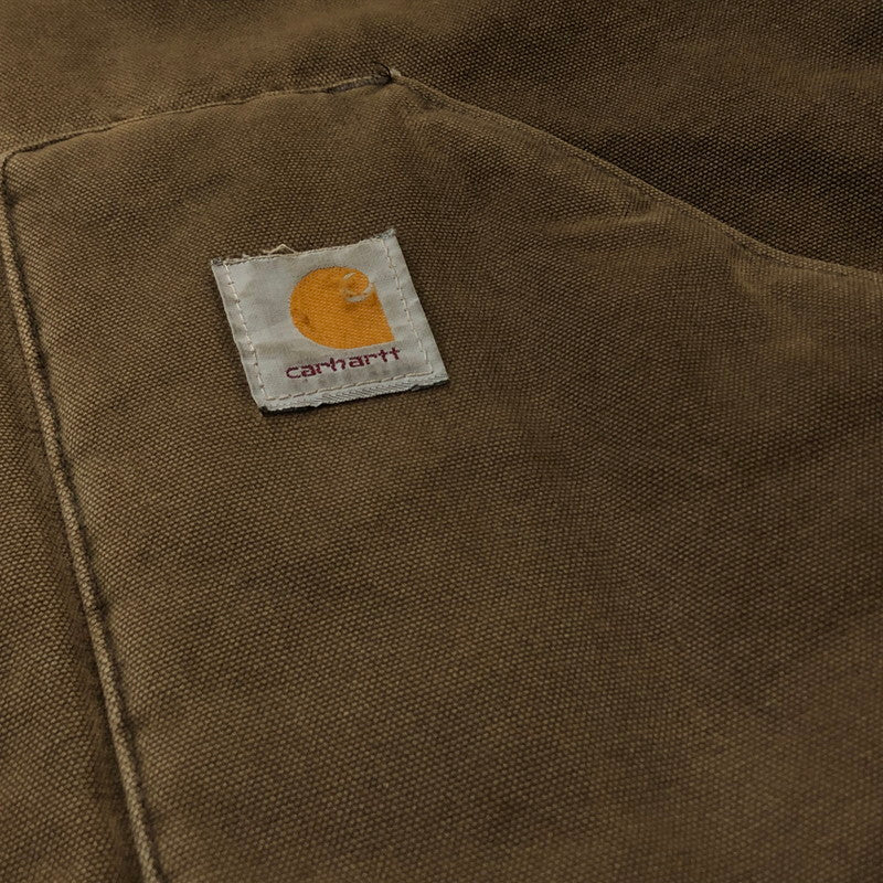 【中古品】【メンズ】 CARHARTT カーハート ZIP WORK VEST ジップ ワーク ベスト トップス 145-260909-sa-06-teih カラー：ブラウン系 万代Net店