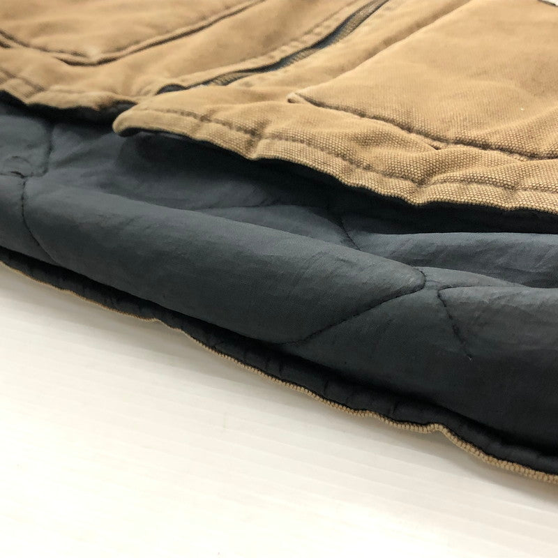 【中古品】【メンズ】 CARHARTT カーハート ZIP WORK VEST ジップ ワーク ベスト トップス 145-260909-sa-06-teih カラー：ブラウン系 万代Net店