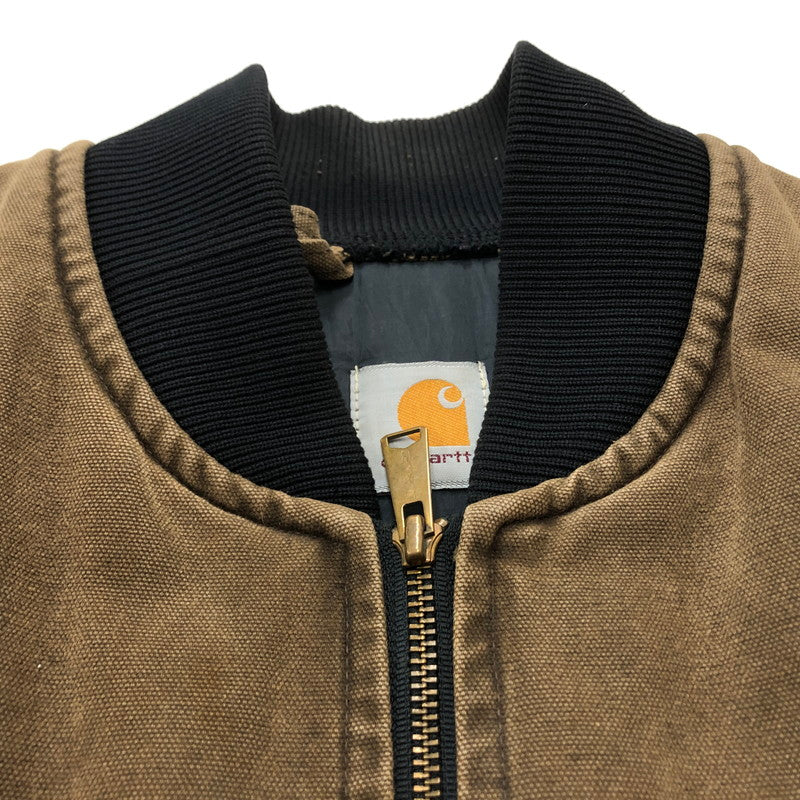 【中古品】【メンズ】 CARHARTT カーハート ZIP WORK VEST ジップ ワーク ベスト トップス 145-260909-sa-06-teih カラー：ブラウン系 万代Net店