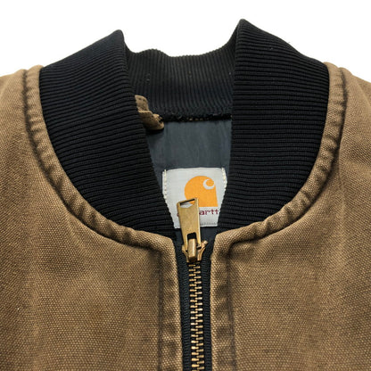 【中古品】【メンズ】 CARHARTT カーハート ZIP WORK VEST ジップ ワーク ベスト トップス 145-260909-sa-06-teih カラー：ブラウン系 万代Net店