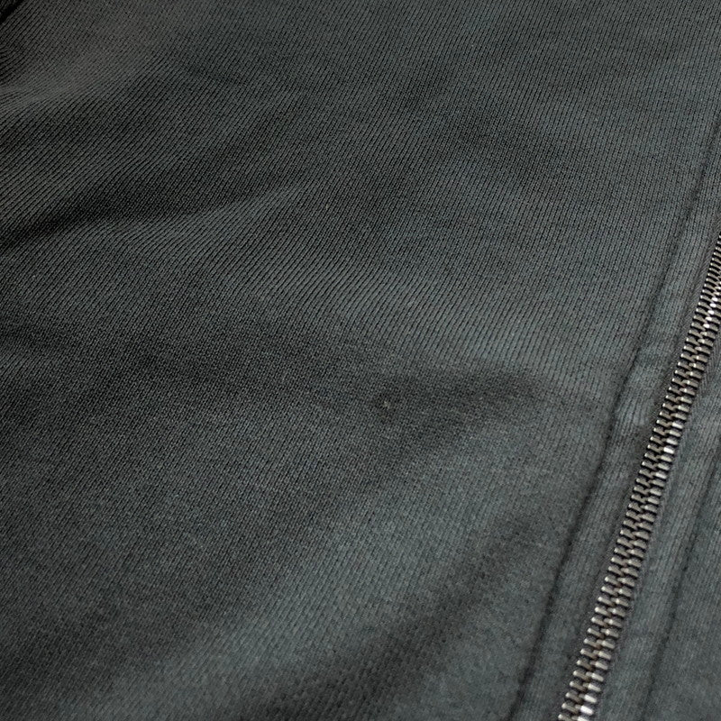 【中古品】【メンズ】 MONCLER モンクレール EMBOSS LOGO PATCH FULLZIP PARKER K20918G00023 89AZU エンボス ロゴ パッチ フルジップ パーカー 長袖 トップス 141-260909-sa-04-teih サイズ：L カラー：ブラック 万代Net店