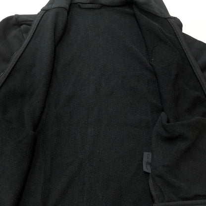 【中古品】【メンズ】 MONCLER モンクレール EMBOSS LOGO PATCH FULLZIP PARKER K20918G00023 89AZU エンボス ロゴ パッチ フルジップ パーカー 長袖 トップス 141-260909-sa-04-teih サイズ：L カラー：ブラック 万代Net店