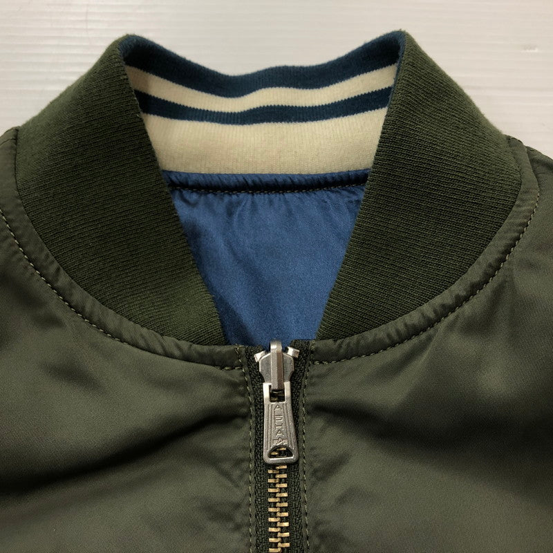 【中古品】【メンズ】 ALPHA INDUSTRIES アルファ インダストリーズ SOUVENIR JACKET REVERSE MA-1 TA1173-042 スーベニア ジャケット リーバイス エムエーワン アウター リバーシブル 145-260909-sa-07-teih サイズ：S カラー：ブルー 万代Net店