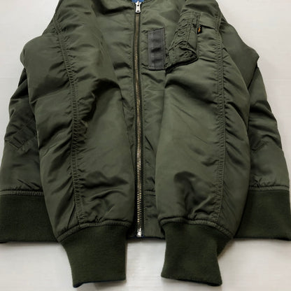 【中古品】【メンズ】 ALPHA INDUSTRIES アルファ インダストリーズ SOUVENIR JACKET REVERSE MA-1 TA1173-042 スーベニア ジャケット リーバイス エムエーワン アウター リバーシブル 145-260909-sa-07-teih サイズ：S カラー：ブルー 万代Net店