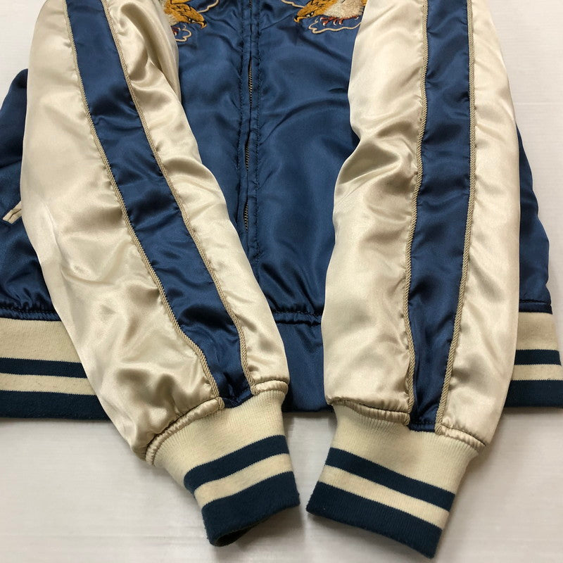 【中古品】【メンズ】 ALPHA INDUSTRIES アルファ インダストリーズ SOUVENIR JACKET REVERSE MA-1 TA1173-042 スーベニア ジャケット リーバイス エムエーワン アウター リバーシブル 145-260909-sa-07-teih サイズ：S カラー：ブルー 万代Net店