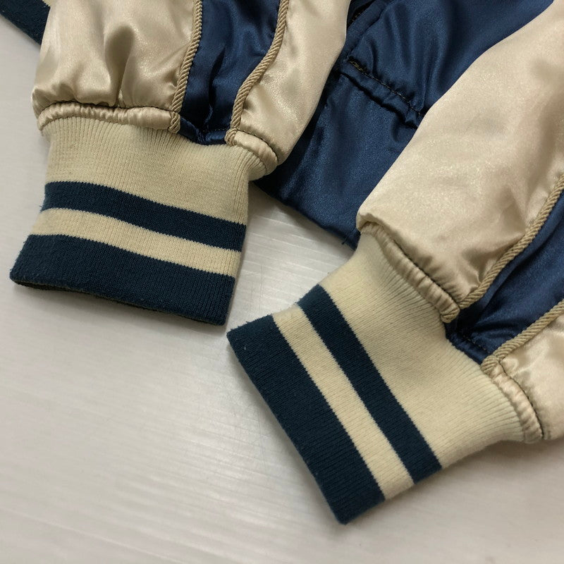 【中古品】【メンズ】 ALPHA INDUSTRIES アルファ インダストリーズ SOUVENIR JACKET REVERSE MA-1 TA1173-042 スーベニア ジャケット リーバイス エムエーワン アウター リバーシブル 145-260909-sa-07-teih サイズ：S カラー：ブルー 万代Net店