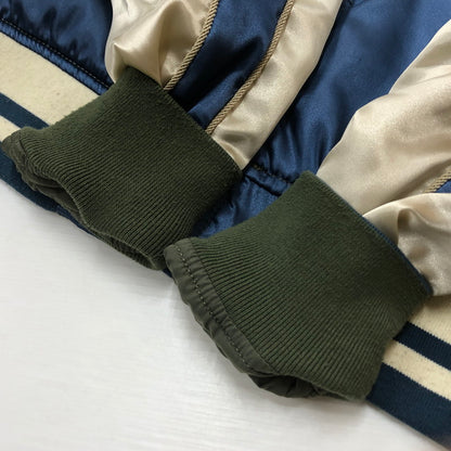 【中古品】【メンズ】 ALPHA INDUSTRIES アルファ インダストリーズ SOUVENIR JACKET REVERSE MA-1 TA1173-042 スーベニア ジャケット リーバイス エムエーワン アウター リバーシブル 145-260909-sa-07-teih サイズ：S カラー：ブルー 万代Net店