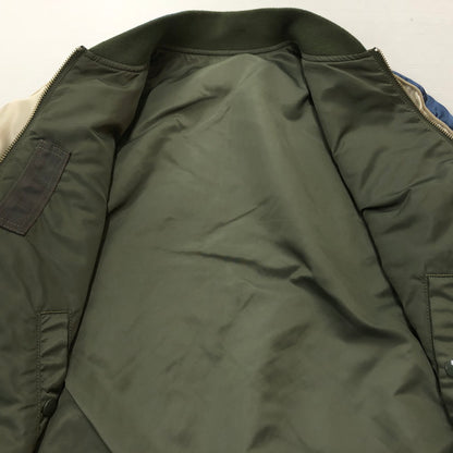 【中古品】【メンズ】 ALPHA INDUSTRIES アルファ インダストリーズ SOUVENIR JACKET REVERSE MA-1 TA1173-042 スーベニア ジャケット リーバイス エムエーワン アウター リバーシブル 145-260909-sa-07-teih サイズ：S カラー：ブルー 万代Net店
