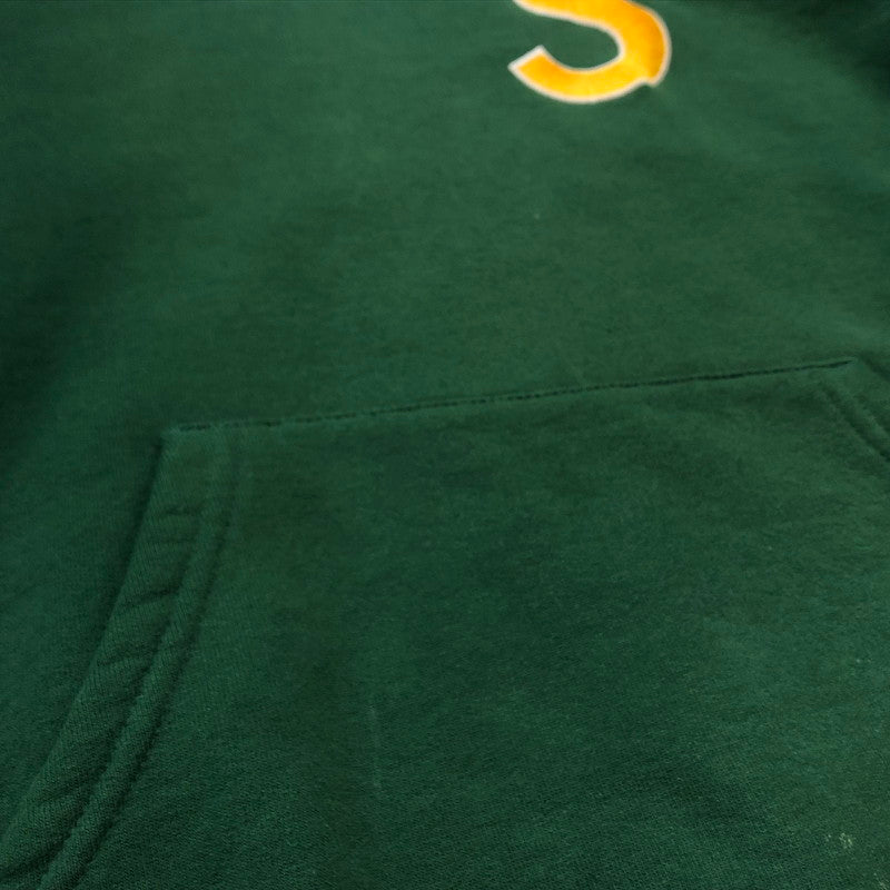 【現状渡し品】【メンズ】 SUPREME シュプリーム 22AW S LOGO HOODED SWEATSHIRT 2022年秋冬 ロゴ フーディー スウェット シャツ 長袖 トップス プルーオーバー パーカー 149-260909-sa-05-teih サイズ：S カラー：グリーン 万代Net店