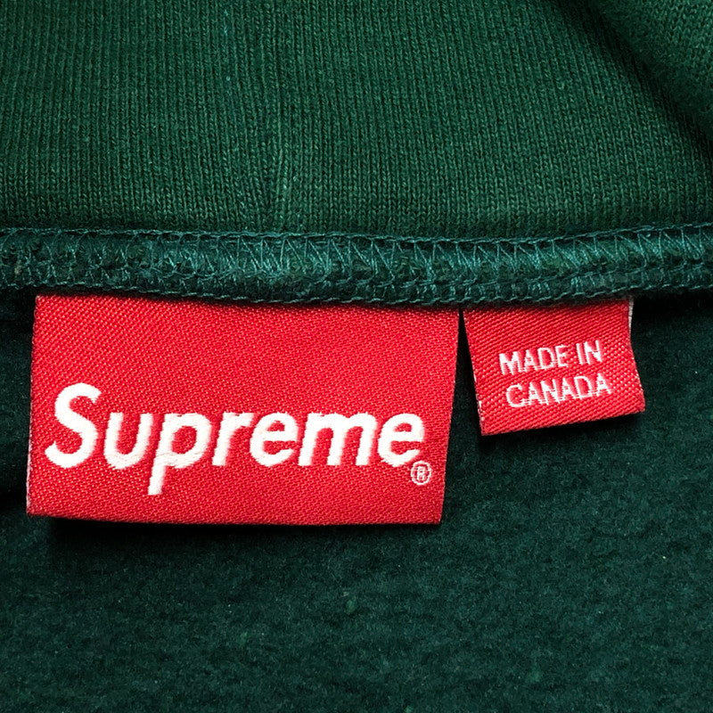 【現状渡し品】【メンズ】 SUPREME シュプリーム 22AW S LOGO HOODED SWEATSHIRT 2022年秋冬 ロゴ フーディー スウェット シャツ 長袖 トップス プルーオーバー パーカー 149-260909-sa-05-teih サイズ：S カラー：グリーン 万代Net店