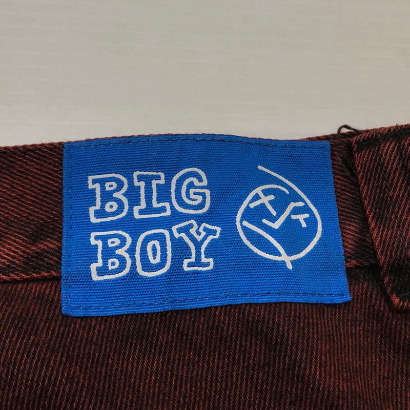 【中古品】【メンズ】 POLAR SKATE CO ポーラー スケート カンパニー BIG BOY BUGGY DENIM ビッグボーイ バギー デニム ボトムス ジーンズ 153-260909-sa-13-teih サイズ：L カラー：ブラウン 万代Net店
