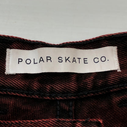 【中古品】【メンズ】 POLAR SKATE CO ポーラー スケート カンパニー BIG BOY BUGGY DENIM ビッグボーイ バギー デニム ボトムス ジーンズ 153-260909-sa-13-teih サイズ：L カラー：ブラウン 万代Net店