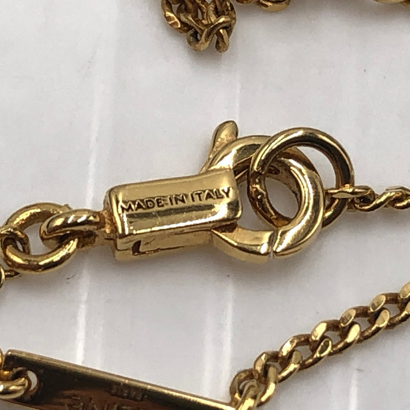 【中古品】【メンズ】 CELINE セリーヌ TTRIOMPHE RHINE STONE NECKLACE SCA4293 トリオンフ ライン ストーン ネックレス アクセサリー 182-260907-sa-07-teih カラー：ゴールド 万代Net店
