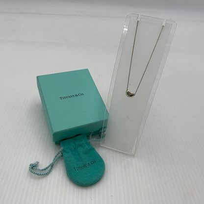 【中古品】【レディース】 Tiffany ＆ Co ティファニー エルサペレッティ ビーン ネックレス アクセサリー 925 182-260909-ko-14-teih カラー：シルバー 万代Net店