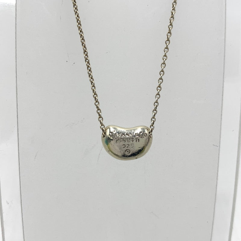 【中古品】【レディース】 Tiffany ＆ Co ティファニー エルサペレッティ ビーン ネックレス アクセサリー 925 182-260909-ko-14-teih カラー：シルバー 万代Net店