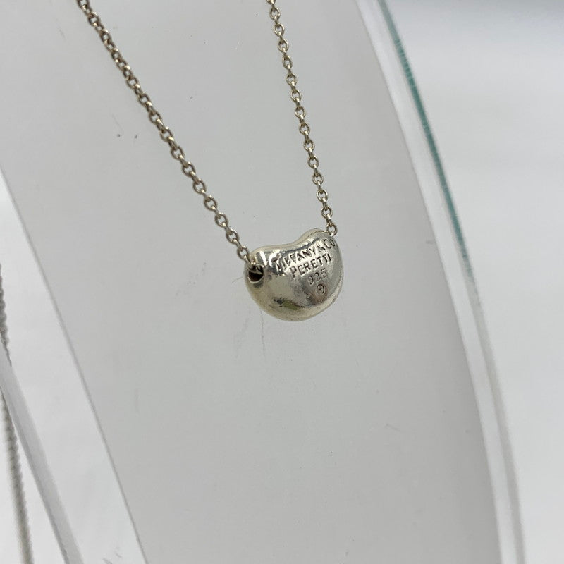 【中古品】【レディース】 Tiffany ＆ Co ティファニー エルサペレッティ ビーン ネックレス アクセサリー 925 182-260909-ko-14-teih カラー：シルバー 万代Net店