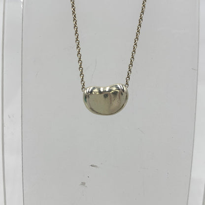 【中古品】【レディース】 Tiffany ＆ Co ティファニー エルサペレッティ ビーン ネックレス アクセサリー 925 182-260909-ko-14-teih カラー：シルバー 万代Net店