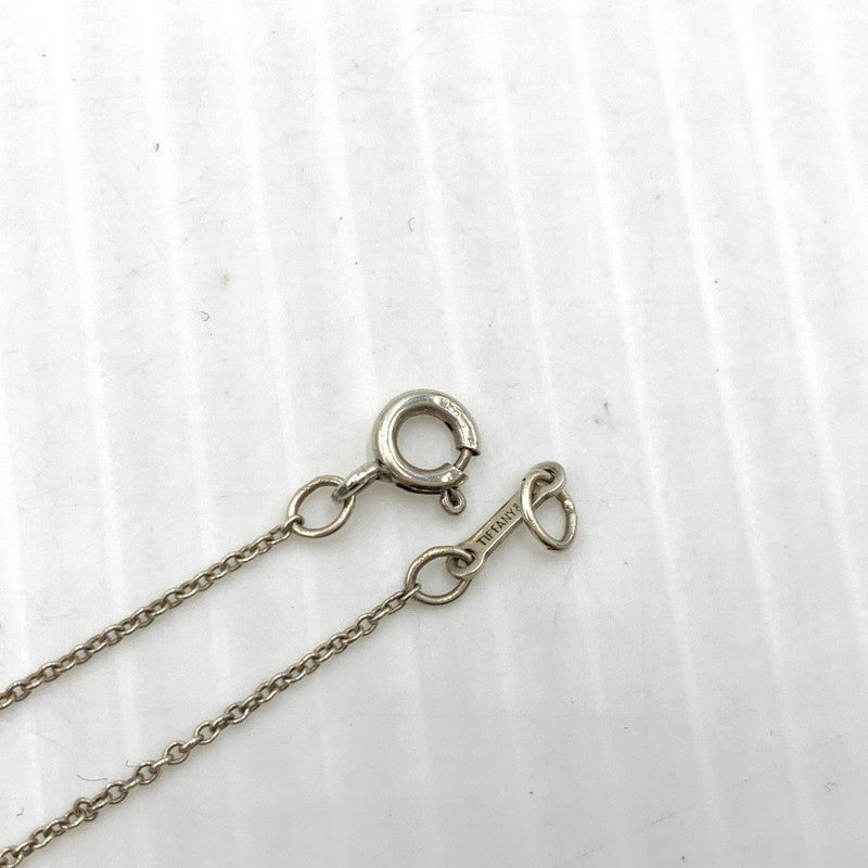 【中古品】【レディース】 Tiffany ＆ Co ティファニー エルサペレッティ ビーン ネックレス アクセサリー 925 182-260909-ko-14-teih カラー：シルバー 万代Net店