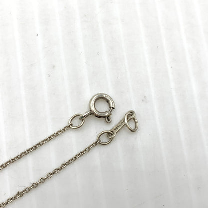 【中古品】【レディース】 Tiffany ＆ Co ティファニー エルサペレッティ ビーン ネックレス アクセサリー 925 182-260909-ko-14-teih カラー：シルバー 万代Net店