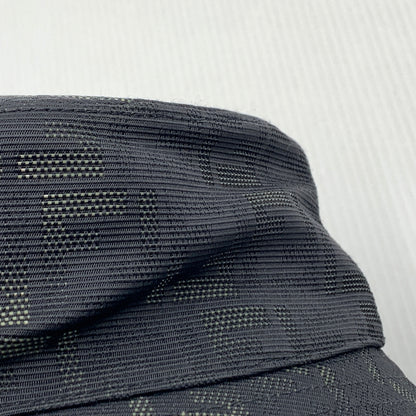【中古品】【メンズ】 FENDI フェンディ BUCKET HAT バケット ハット ズッカ柄 帽子 183-260915-sa-18-teih サイズ：M カラー：ブラック 万代Net店