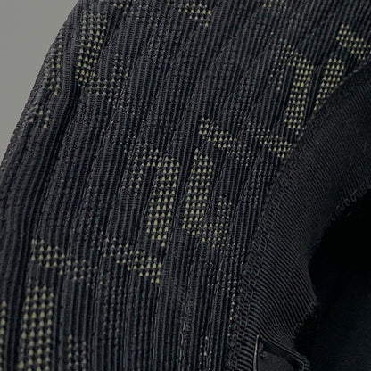 【中古品】【メンズ】 FENDI フェンディ BUCKET HAT バケット ハット ズッカ柄 帽子 183-260915-sa-18-teih サイズ：M カラー：ブラック 万代Net店