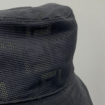 【中古品】【メンズ】 FENDI フェンディ BUCKET HAT バケット ハット ズッカ柄 帽子 183-260915-sa-18-teih サイズ：M カラー：ブラック 万代Net店