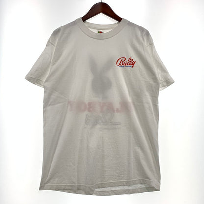 【中古品】【メンズ】 Fruits Of The Loom フルーツ オブ ザ ルーム PLAY BOY SLOTS S/S TEE プレイ ボーイ スロット ショートスリーブ Tシャツ 半袖 トップス 145-260909-ko-05-teih サイズ：L カラー：ホワイト 万代Net店