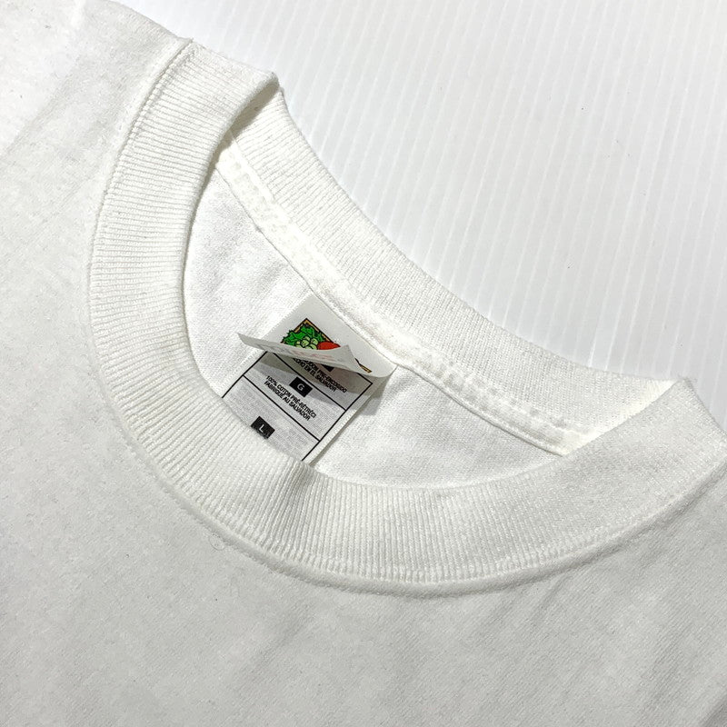 【中古品】【メンズ】 Fruits Of The Loom フルーツ オブ ザ ルーム PLAY BOY SLOTS S/S TEE プレイ ボーイ スロット ショートスリーブ Tシャツ 半袖 トップス 145-260909-ko-05-teih サイズ：L カラー：ホワイト 万代Net店
