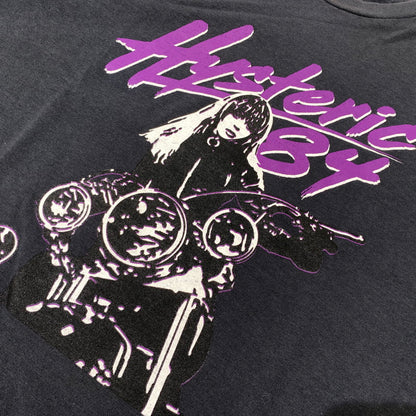 【中古品】【メンズ】 HYSTERIC GLAMOUR ヒステリックグラマー LET’S GO CRAZY TEE 02251CT22 レッツ ゴー クレイジー Ｔシャツ 半袖 トップス 140-260909-ko-04-teih サイズ：L カラー：ブラック系 万代Net店
