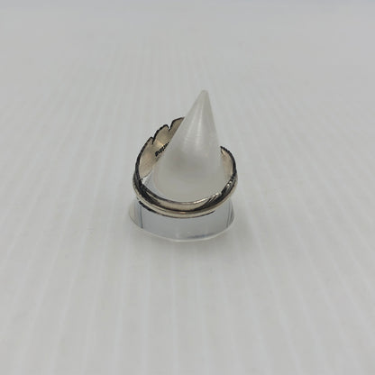 【中古品】【メンズ】 NAVAJO ナバホ H.MACE FEATHER RING エイチ メイス フェザー レング アクセサリー 指輪 191-260907-sa-01-teih サイズ：20号 カラー：シルバー 14号 万代Net店