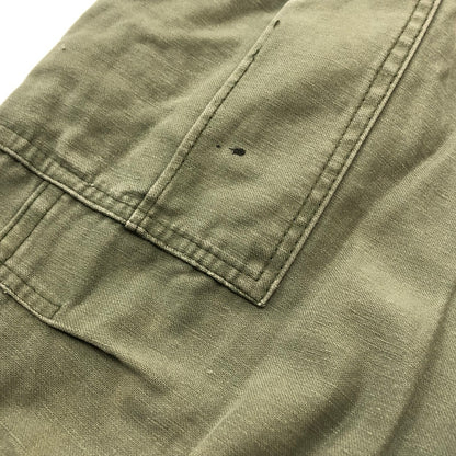【現状渡し品】【メンズ】 US ARMY アメリカ軍 80’s M-65 CARGO PANTS DLA100-88-C-0346 80年代 M-65 F フィールド カーゴ パンツ ボトムス 156-260909-sa-17-teih サイズ：R-S カラー：カーキ 万代Net店
