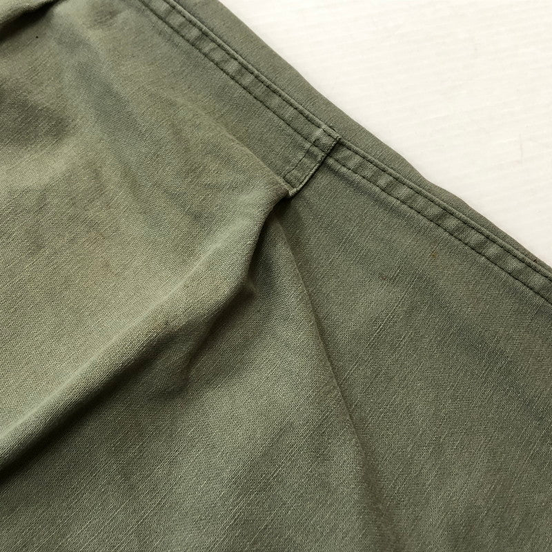 【現状渡し品】【メンズ】 US ARMY アメリカ軍 80’s M-65 CARGO PANTS DLA100-88-C-0346 80年代 M-65 F フィールド カーゴ パンツ ボトムス 156-260909-sa-17-teih サイズ：R-S カラー：カーキ 万代Net店