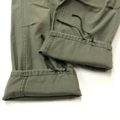 【現状渡し品】【メンズ】 US ARMY アメリカ軍 80’s M-65 CARGO PANTS DLA100-88-C-0346 80年代 M-65 F フィールド カーゴ パンツ ボトムス 156-260909-sa-17-teih サイズ：R-S カラー：カーキ 万代Net店