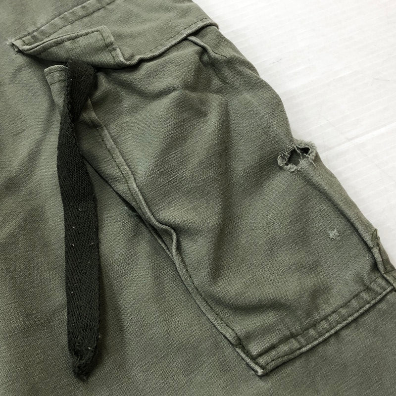【現状渡し品】【メンズ】 US ARMY アメリカ軍 80’s M-65 CARGO PANTS DLA100-88-C-0346 80年代 M-65 F フィールド カーゴ パンツ ボトムス 156-260909-sa-17-teih サイズ：R-S カラー：カーキ 万代Net店