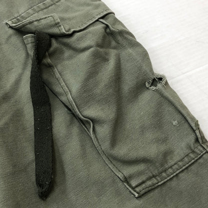 【現状渡し品】【メンズ】 US ARMY アメリカ軍 80’s M-65 CARGO PANTS DLA100-88-C-0346 80年代 M-65 F フィールド カーゴ パンツ ボトムス 156-260909-sa-17-teih サイズ：R-S カラー：カーキ 万代Net店