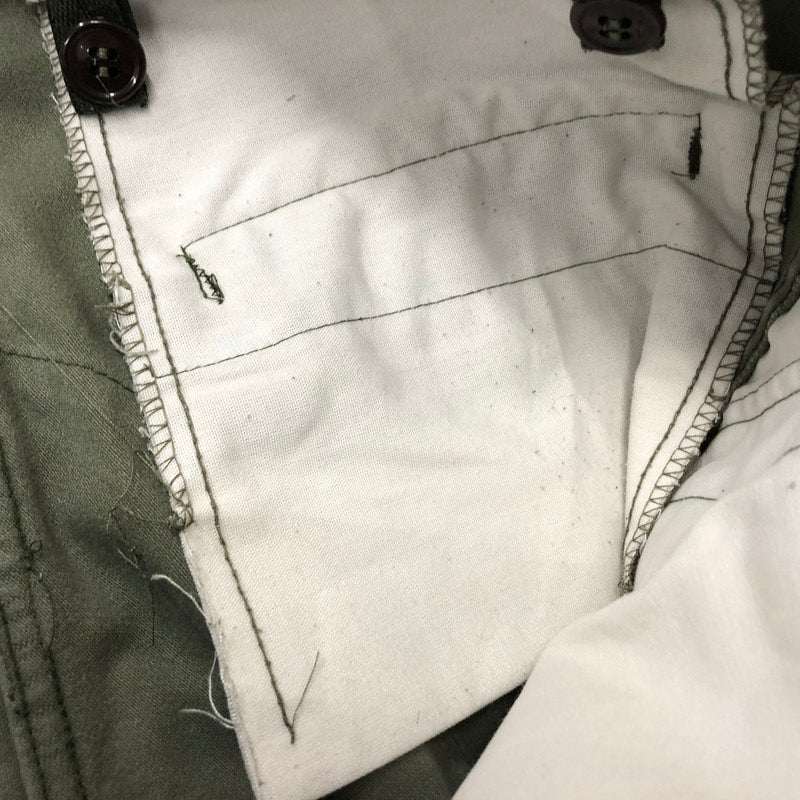 【現状渡し品】【メンズ】 US ARMY アメリカ軍 80’s M-65 CARGO PANTS DLA100-88-C-0346 80年代 M-65 F フィールド カーゴ パンツ ボトムス 156-260909-sa-17-teih サイズ：R-S カラー：カーキ 万代Net店