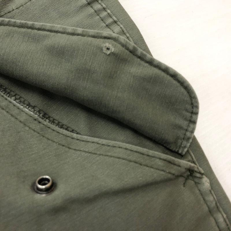 【現状渡し品】【メンズ】 US ARMY アメリカ軍 80’s M-65 CARGO PANTS DLA100-88-C-0346 80年代 M-65 F フィールド カーゴ パンツ ボトムス 156-260909-sa-17-teih サイズ：R-S カラー：カーキ 万代Net店