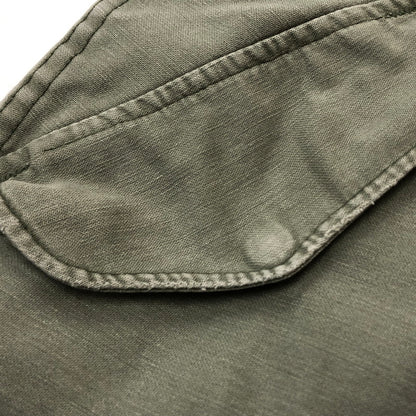 【現状渡し品】【メンズ】 US ARMY アメリカ軍 80’s M-65 CARGO PANTS DLA100-88-C-0346 80年代 M-65 F フィールド カーゴ パンツ ボトムス 156-260909-sa-17-teih サイズ：R-S カラー：カーキ 万代Net店