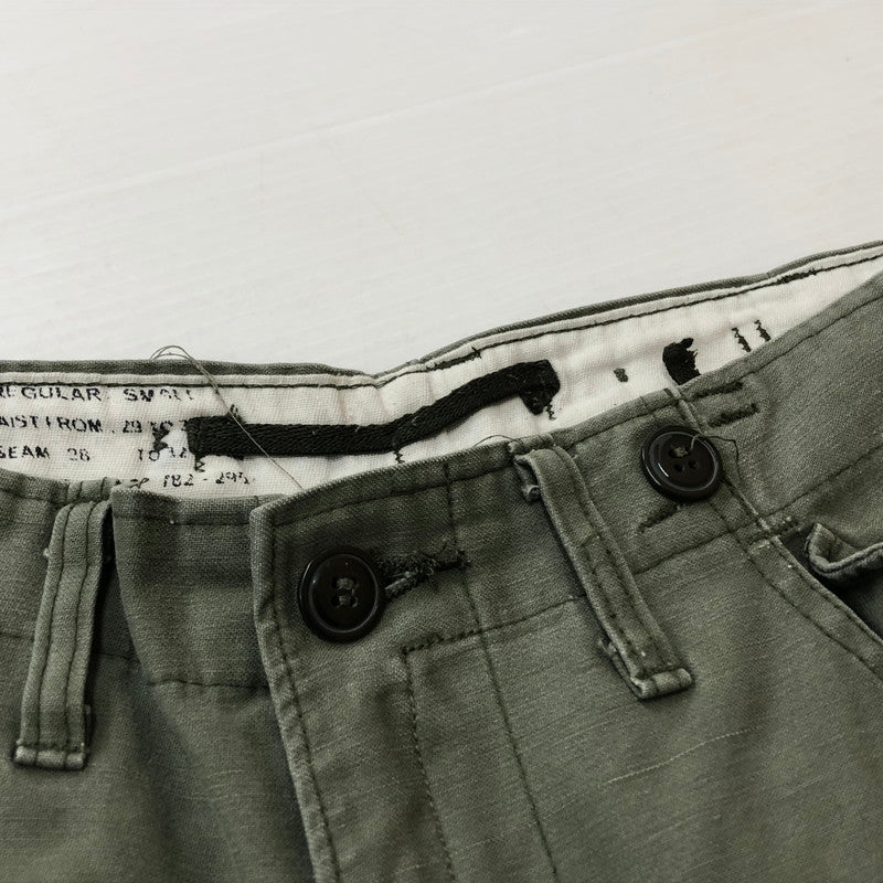 【現状渡し品】【メンズ】 US ARMY アメリカ軍 80’s M-65 CARGO PANTS DLA100-88-C-0346 80年代 M-65 F フィールド カーゴ パンツ ボトムス 156-260909-sa-17-teih サイズ：R-S カラー：カーキ 万代Net店