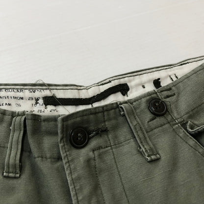 【現状渡し品】【メンズ】 US ARMY アメリカ軍 80’s M-65 CARGO PANTS DLA100-88-C-0346 80年代 M-65 F フィールド カーゴ パンツ ボトムス 156-260909-sa-17-teih サイズ：R-S カラー：カーキ 万代Net店
