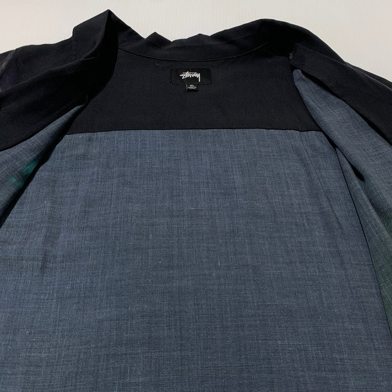 【中古品】【メンズ】 Stussy ステューシー POOL HALL S/S SHIRT 1110119 プール ホール ショートスリーブ シャツ 半袖 トップス 142-260909-ko-06-teih サイズ：XL カラー：ブラック 万代Net店
