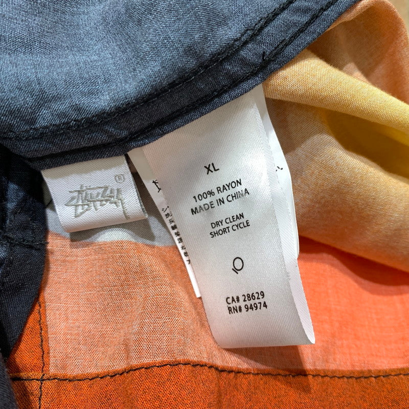 【中古品】【メンズ】 Stussy ステューシー POOL HALL S/S SHIRT 1110119 プール ホール ショートスリーブ シャツ 半袖 トップス 142-260909-ko-06-teih サイズ：XL カラー：ブラック 万代Net店