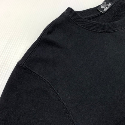 【中古品】【メンズ】 STUSSY ステューシー DICE LOGO SWEAT ダイス ロゴ スウェット トップス トレーナー 142-260909-ko-08-teih サイズ：XL カラー：ブラック 万代Net店