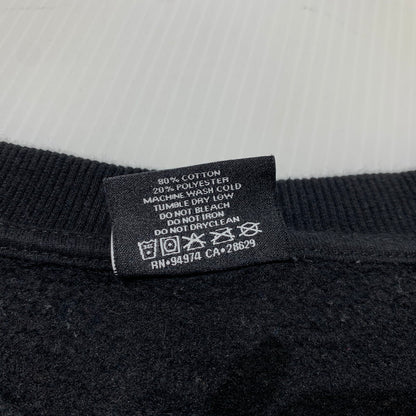 【中古品】【メンズ】 STUSSY ステューシー DICE LOGO SWEAT ダイス ロゴ スウェット トップス トレーナー 142-260909-ko-08-teih サイズ：XL カラー：ブラック 万代Net店