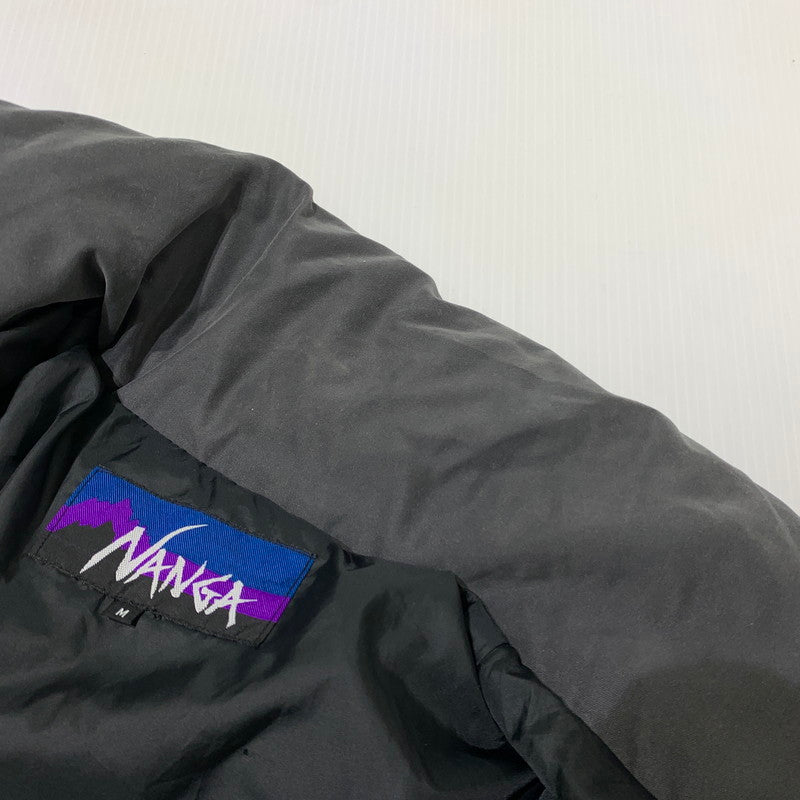 【中古品】【メンズ】 NANGA ナンガ DOWN JACKET ダウンジャケット アウター ダウン フェザー 144-260909-ko-01-teih サイズ：M カラー：グレー 万代Net店