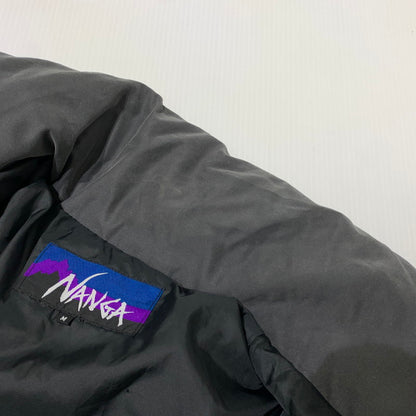 【中古品】【メンズ】 NANGA ナンガ DOWN JACKET ダウンジャケット アウター ダウン フェザー 144-260909-ko-01-teih サイズ：M カラー：グレー 万代Net店