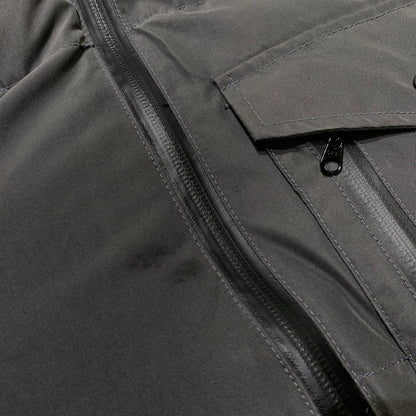 【中古品】【メンズ】 NANGA ナンガ DOWN JACKET ダウンジャケット アウター ダウン フェザー 144-260909-ko-01-teih サイズ：M カラー：グレー 万代Net店