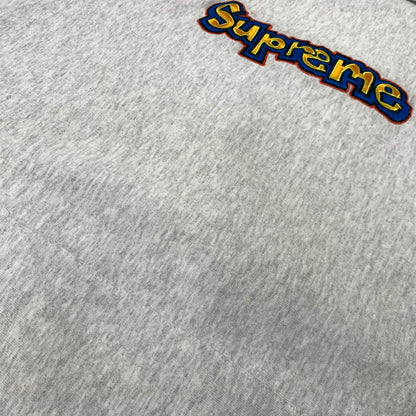 【現状渡し品】【メンズ】 Supreme シュプリーム GONZ LOGO HOODED SWEAT SHIRT ゴンザレス ロゴ フーディ スウェットシャツ トップス プルオーバーパーカー 149-260909-ko-10-teih サイズ：L カラー：グレー 万代Net店