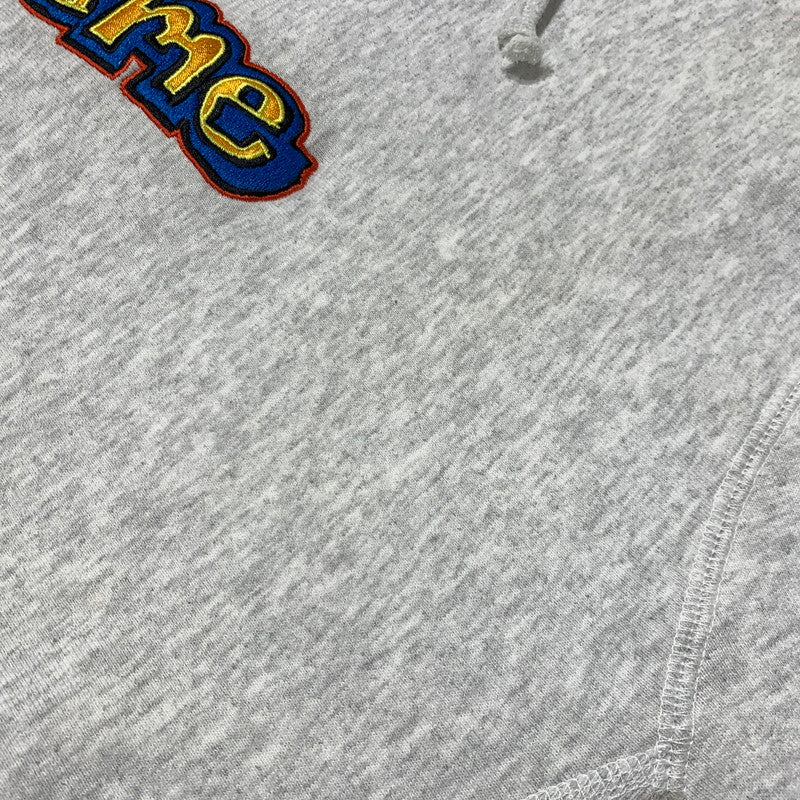 【現状渡し品】【メンズ】 Supreme シュプリーム GONZ LOGO HOODED SWEAT SHIRT ゴンザレス ロゴ フーディ スウェットシャツ トップス プルオーバーパーカー 149-260909-ko-10-teih サイズ：L カラー：グレー 万代Net店